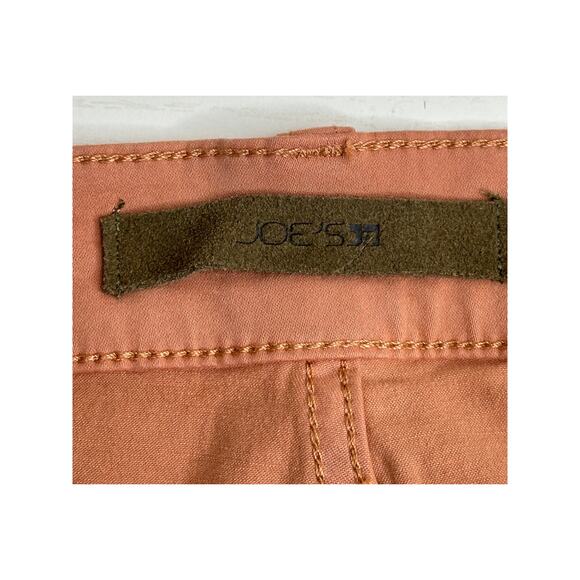 Joe's Jeans Kinetic Brixton Straight and Narrow Pants Salmon Pink Casual Work 33 - Picture 3 of 12
